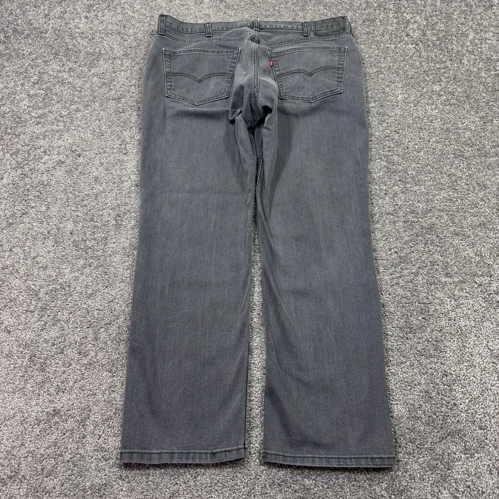 Levis Jeans Mens 38x32 Gray 541 Athletic Taper Fit Medium Wash Denim Work City